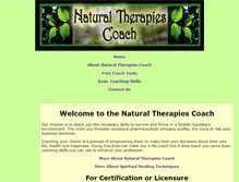 Tablet Screenshot of ntcoach.org